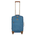 BRIC'S X-Travel 22" Carry On Luggage With Front Access Opening Spinner (Jeans)