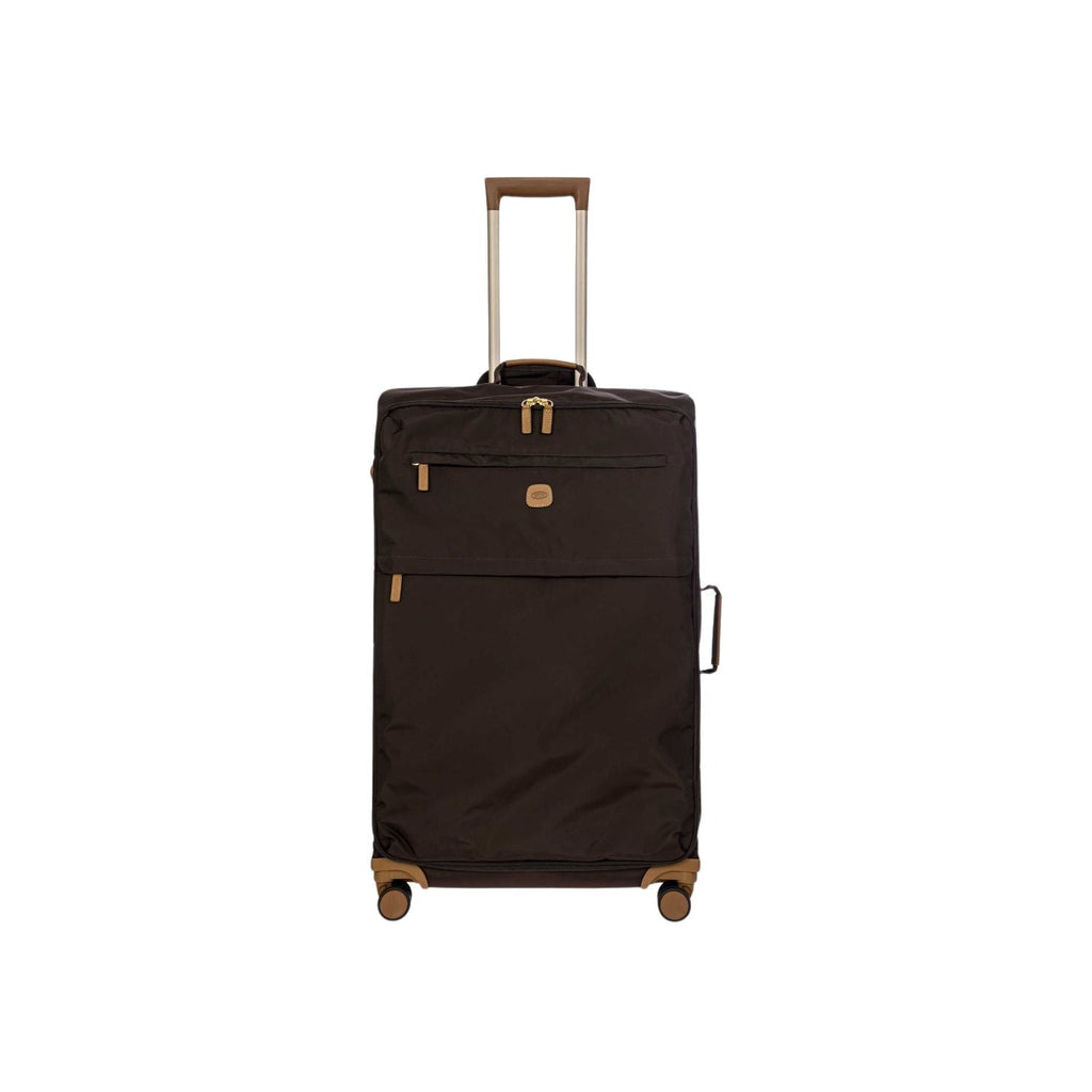BRIC'S X-Travel 30" Large Luggage With Front Access Opening Spinner (Brown)
