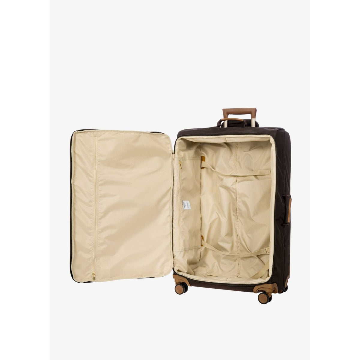 BRIC'S X-Travel 30" Large Luggage With Front Access Opening Spinner (Brown)