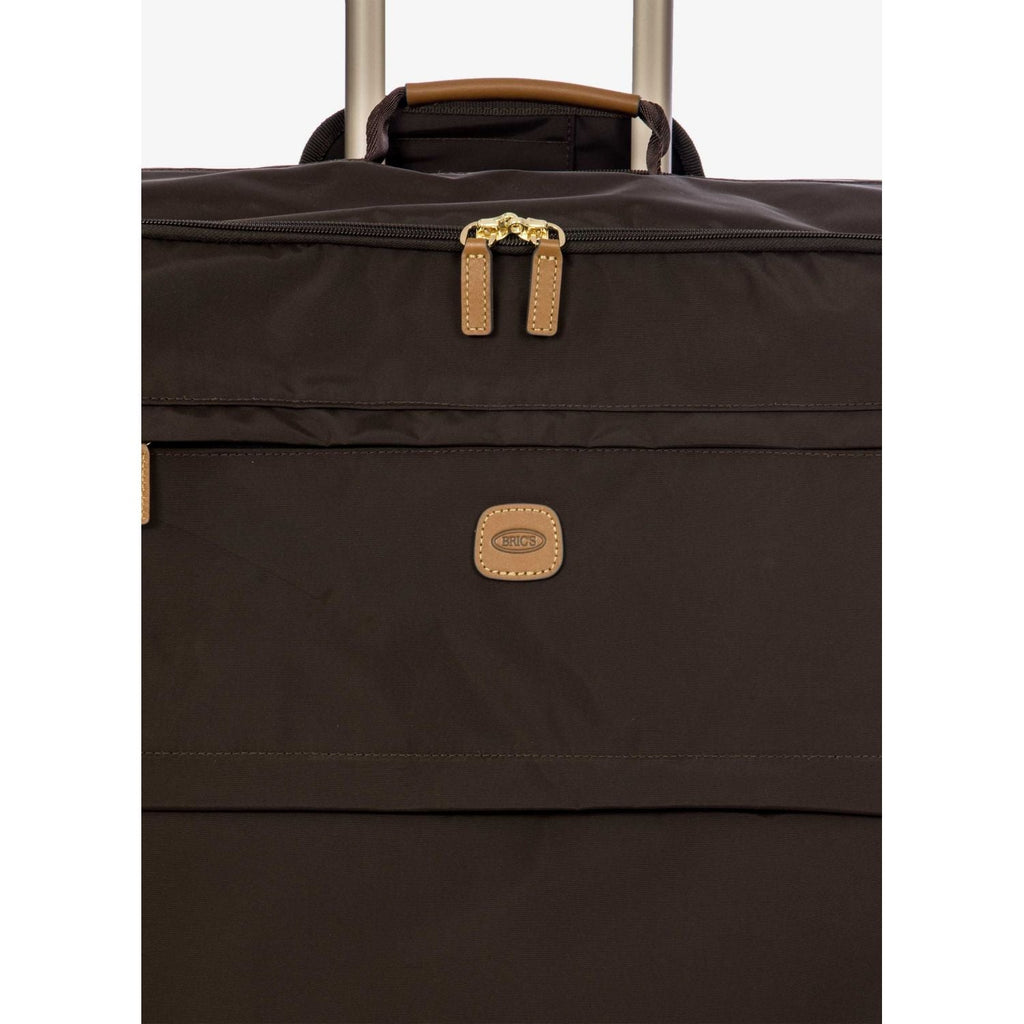BRIC'S X-Travel 30" Large Luggage With Front Access Opening Spinner (Brown)