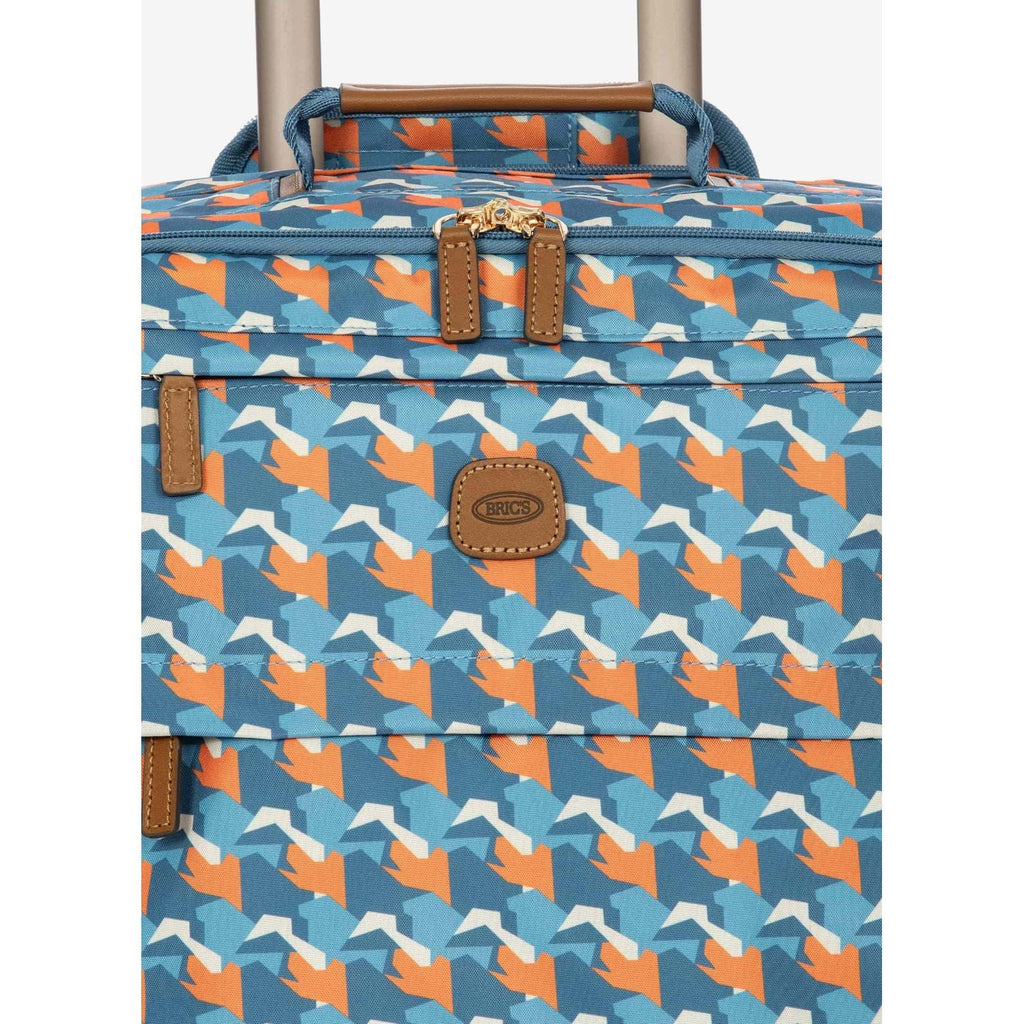 BRIC's X-Travel 22" Carry On Luggage With Front Access Opening Spinner (Tropical Camo)