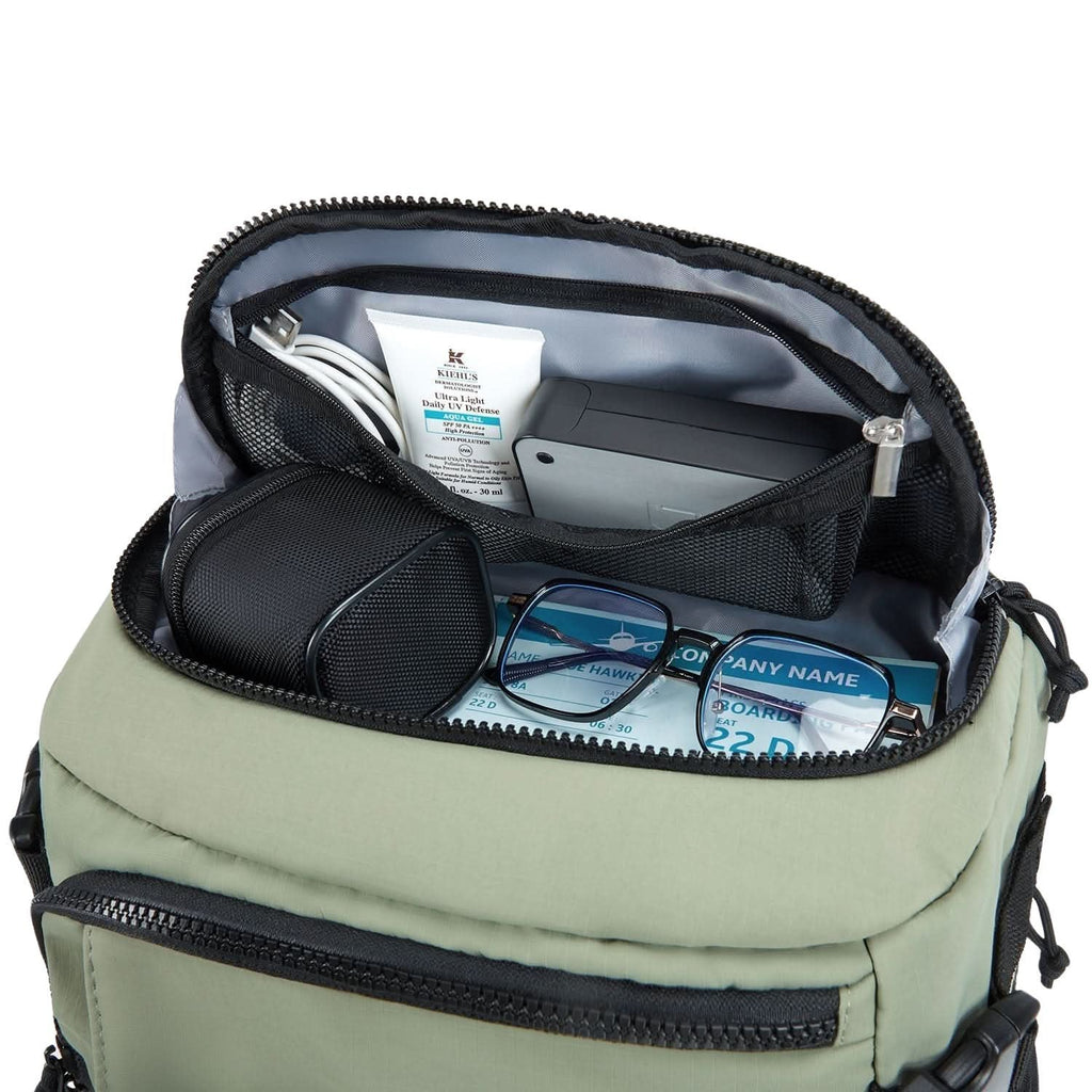Bagsmart Blast Quick Access Carry On Travel Backpack Standard 28L (Green)