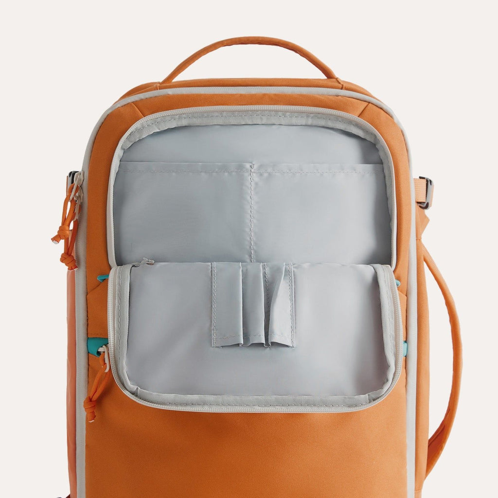 Bagsmart Faro Carry On Travel Backpack Set 29L (Orange)