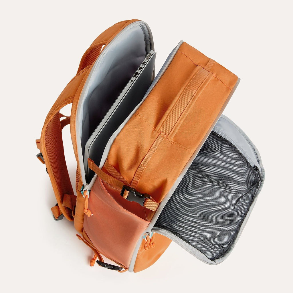 Bagsmart Faro Carry On Travel Backpack Set 29L (Orange)