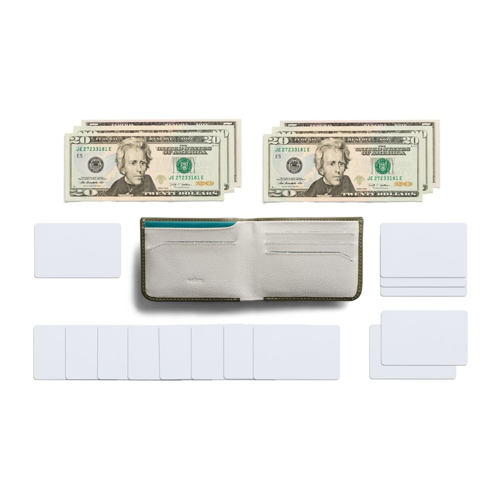 Bellroy Hide & Seek Wallet LO (RFID Protected) - Willow