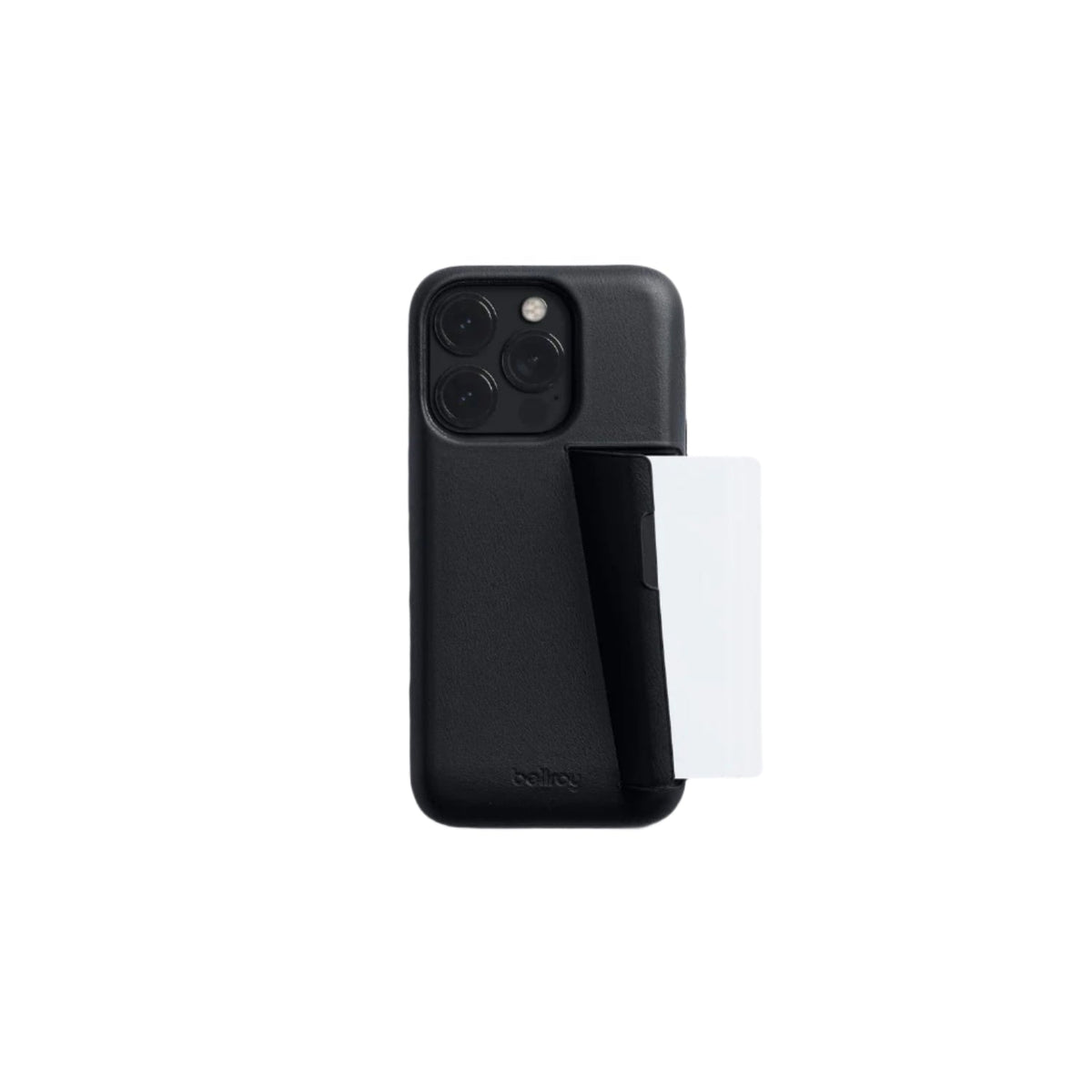 Bellroy Iphone 15 Pro Max Case - 3 Card - Black