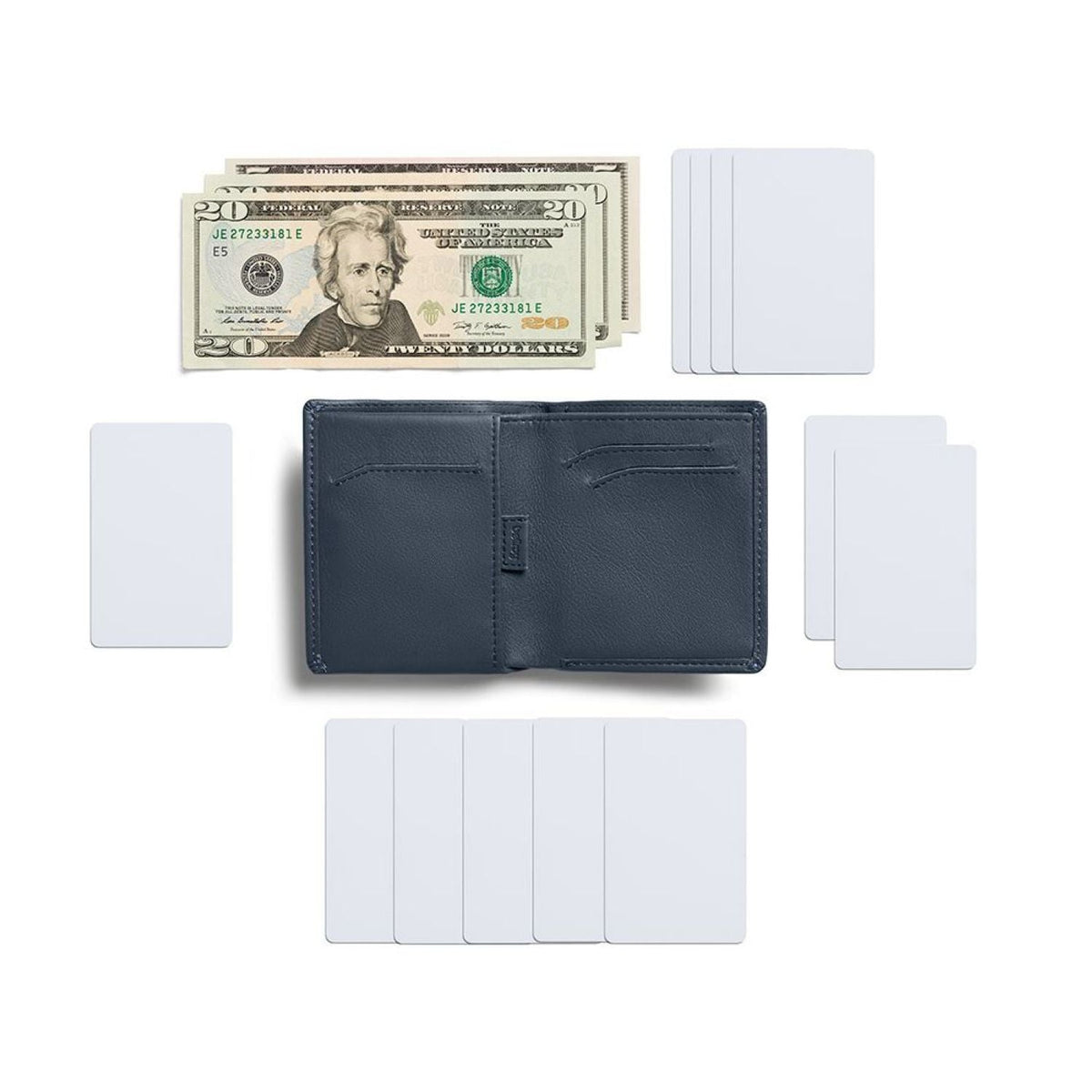 Bellroy Note Sleeve Wallet (RFID Protected) - Basalt