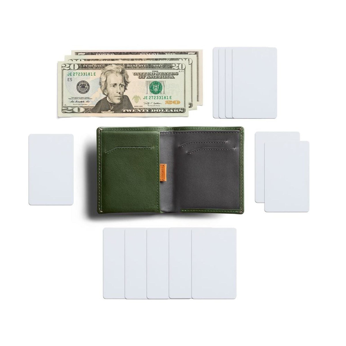 Bellroy Note Sleeve Wallet (RFID Protected) - Ranger Green