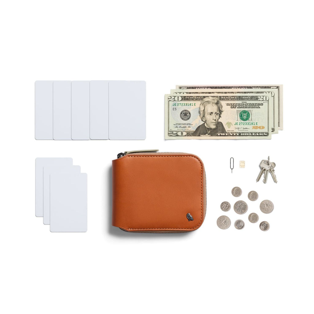 Bellroy Zip Wallet - Terracota