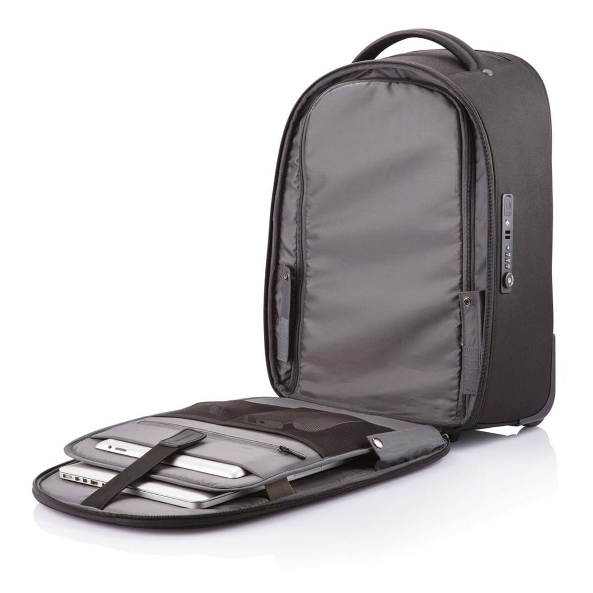 Bobby Convertible Cabin-Sized Luggage Backpack T20 - Black