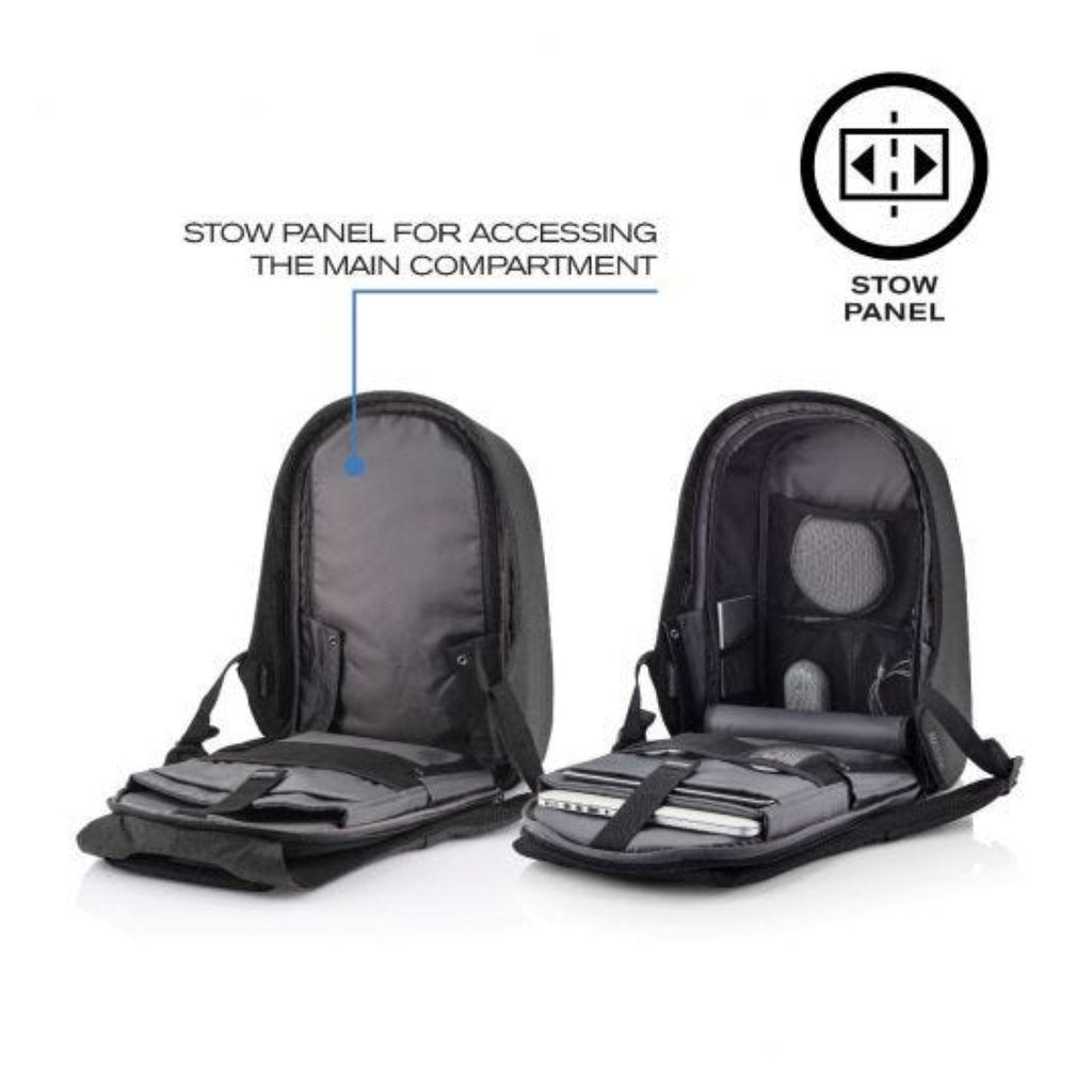 Bobby Hero Regular Anti-Theft Backpack - Black