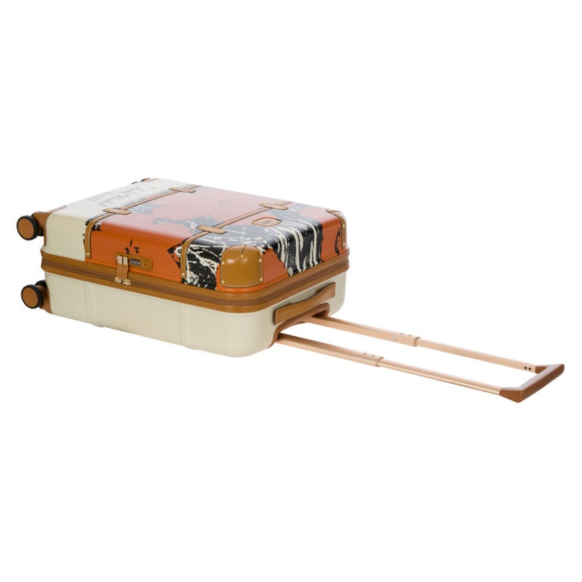 BRIC'S Limited Edition Andy Warhol 21" Carry On Luggage Spinner (Orange Flower)