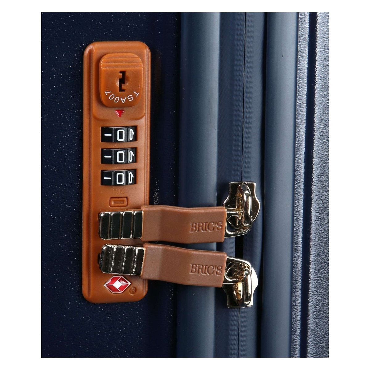 BRIC'S Bellagio V2 27" Medium Luggage Spinner (Blue/Tobacco)
