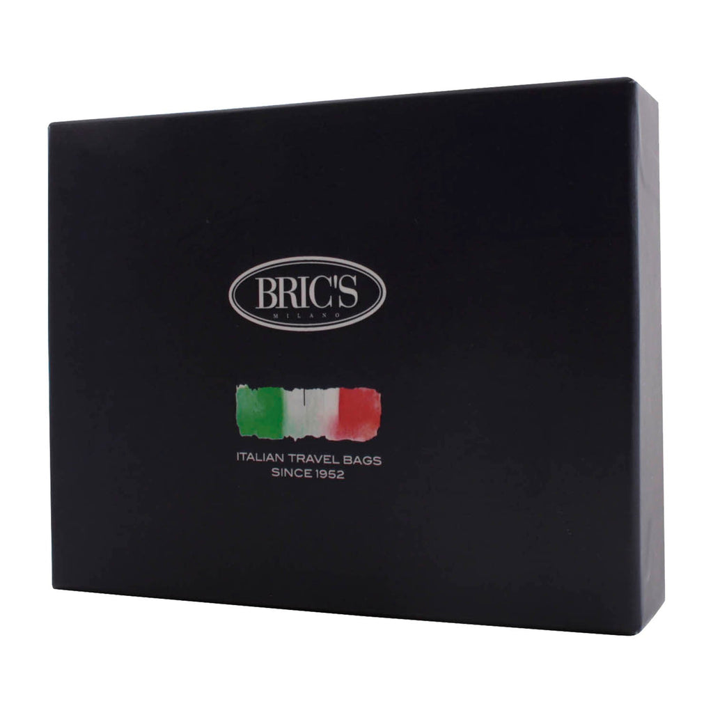 BRIC'S Monte Rosa RFID Card Holder (Dark Brown)