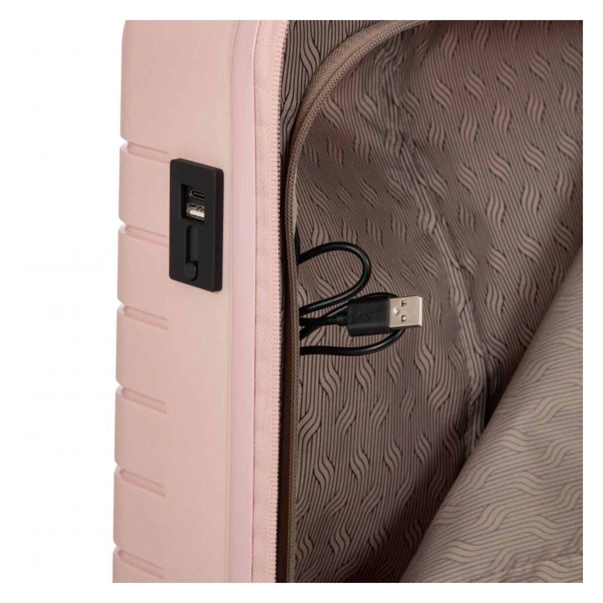 BRIC'S Ulisse 22" Expandable Carry On Luggage Spinner (Pearl Pink)