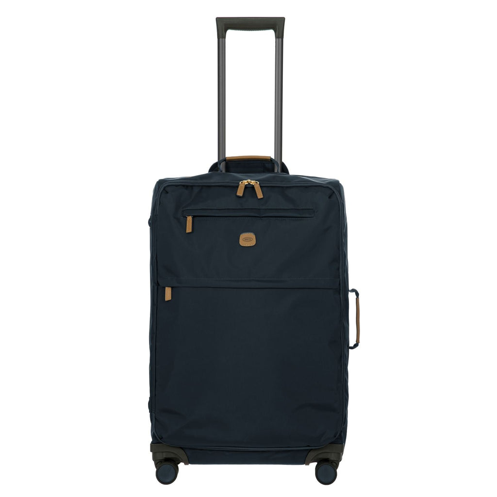BRIC'S X-Travel 28" Medium Luggage With Front Access Opening Spinner (Ocean Blue)