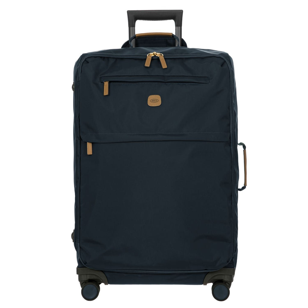 BRIC'S X-Travel 28" Medium Luggage With Front Access Opening Spinner (Ocean Blue)