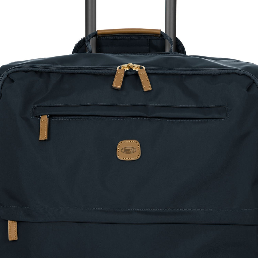 BRIC'S X-Travel 28" Medium Luggage With Front Access Opening Spinner (Ocean Blue)