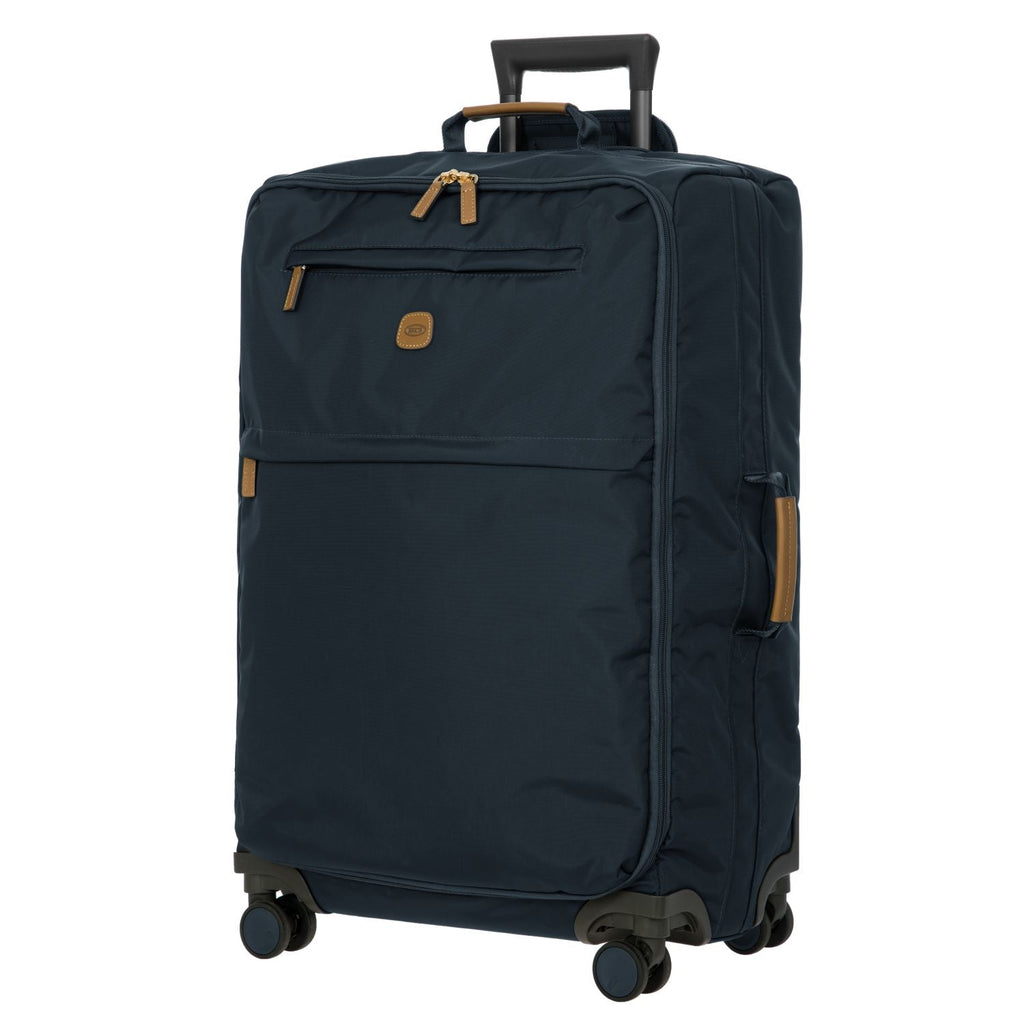 BRIC'S X-Travel 28" Medium Luggage With Front Access Opening Spinner (Ocean Blue)