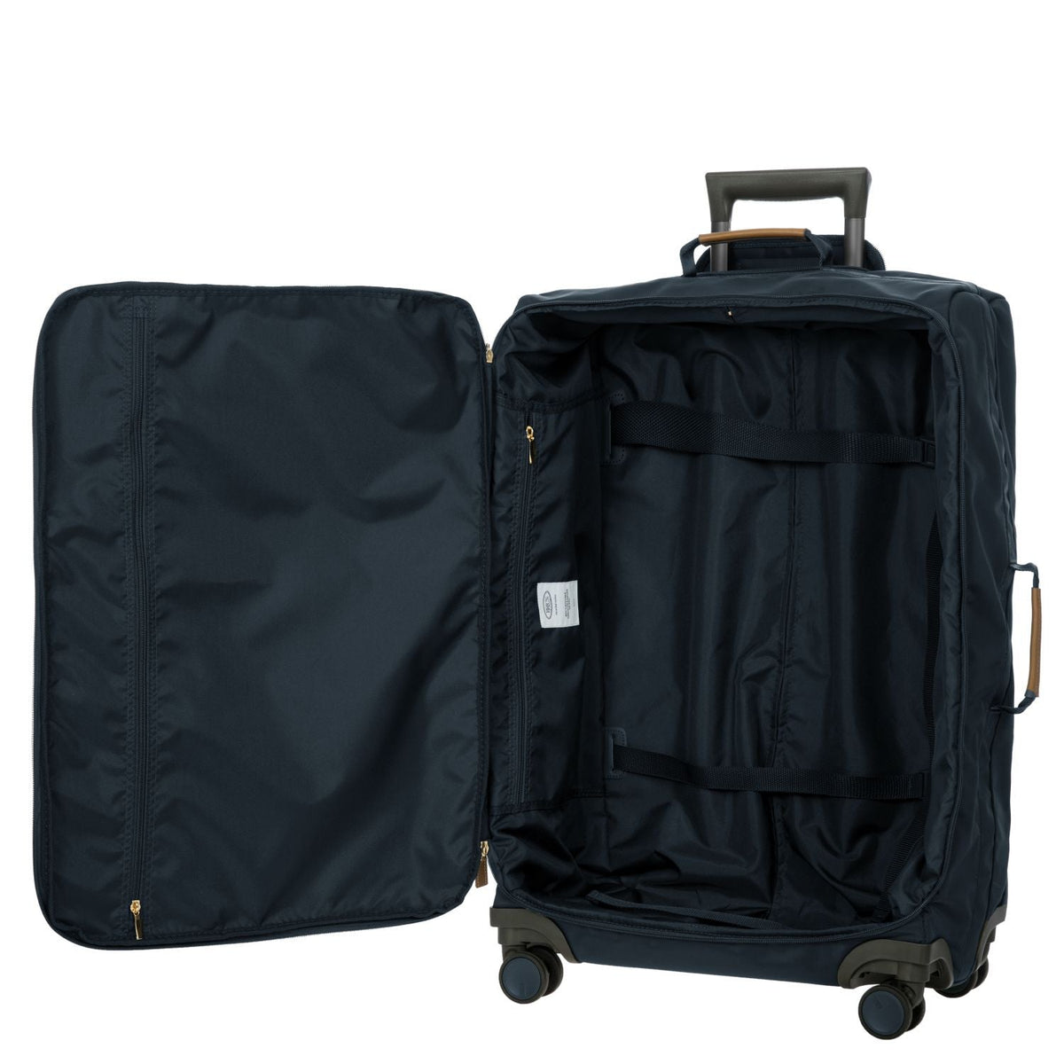 BRIC'S X-Travel 28" Medium Luggage With Front Access Opening Spinner (Ocean Blue)