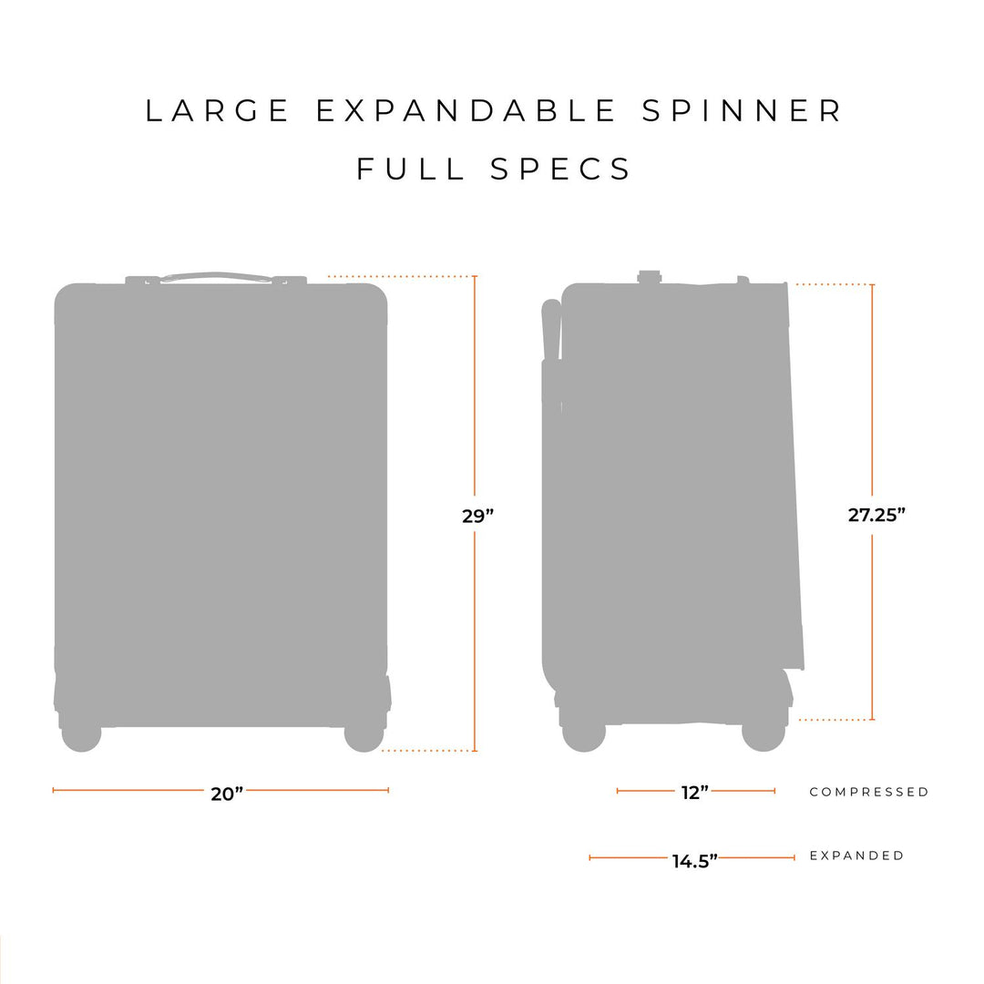 Briggs & Riley Baseline Large Expandable Spinner (Black)