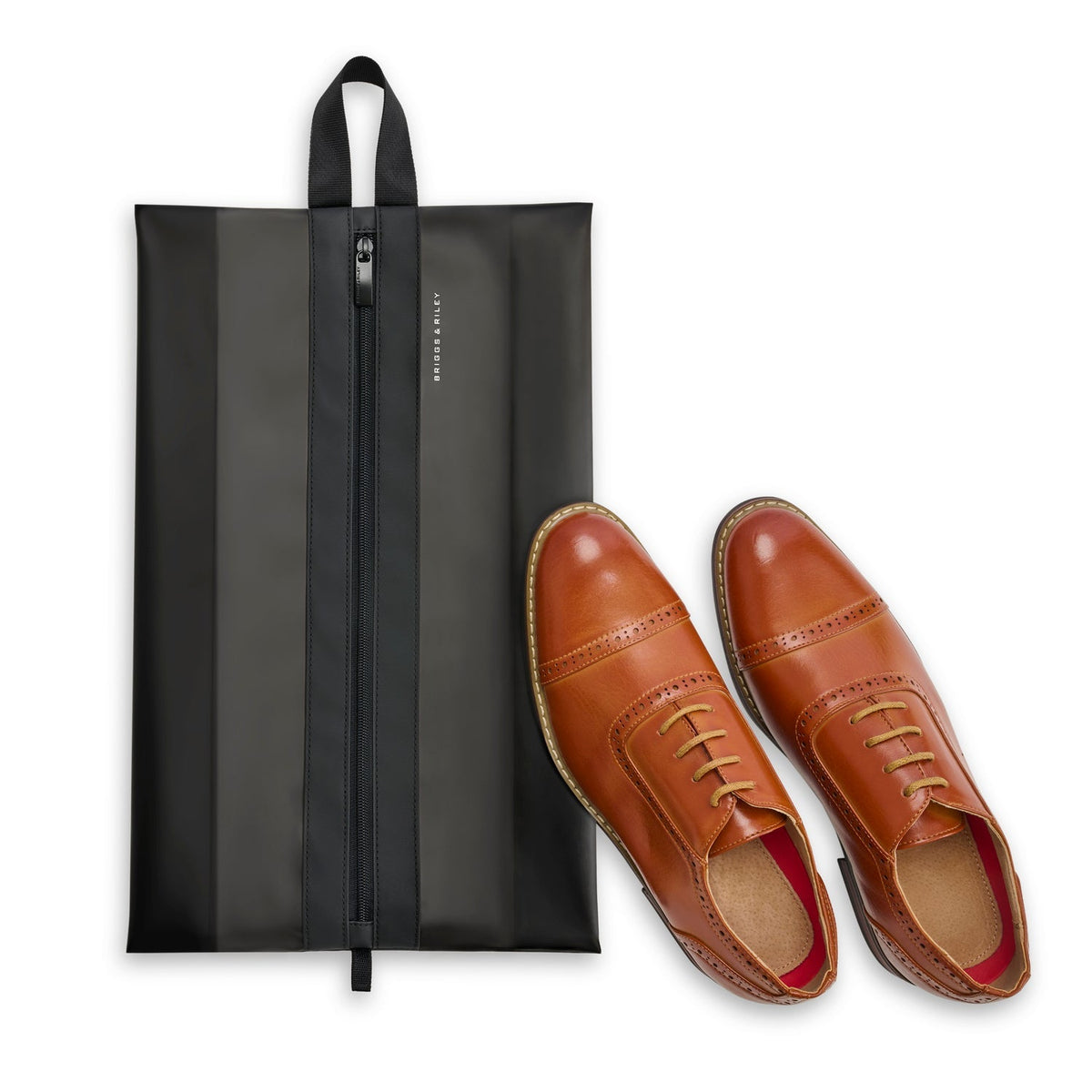 Briggs & Riley Translucent Shoe Pouch - Black