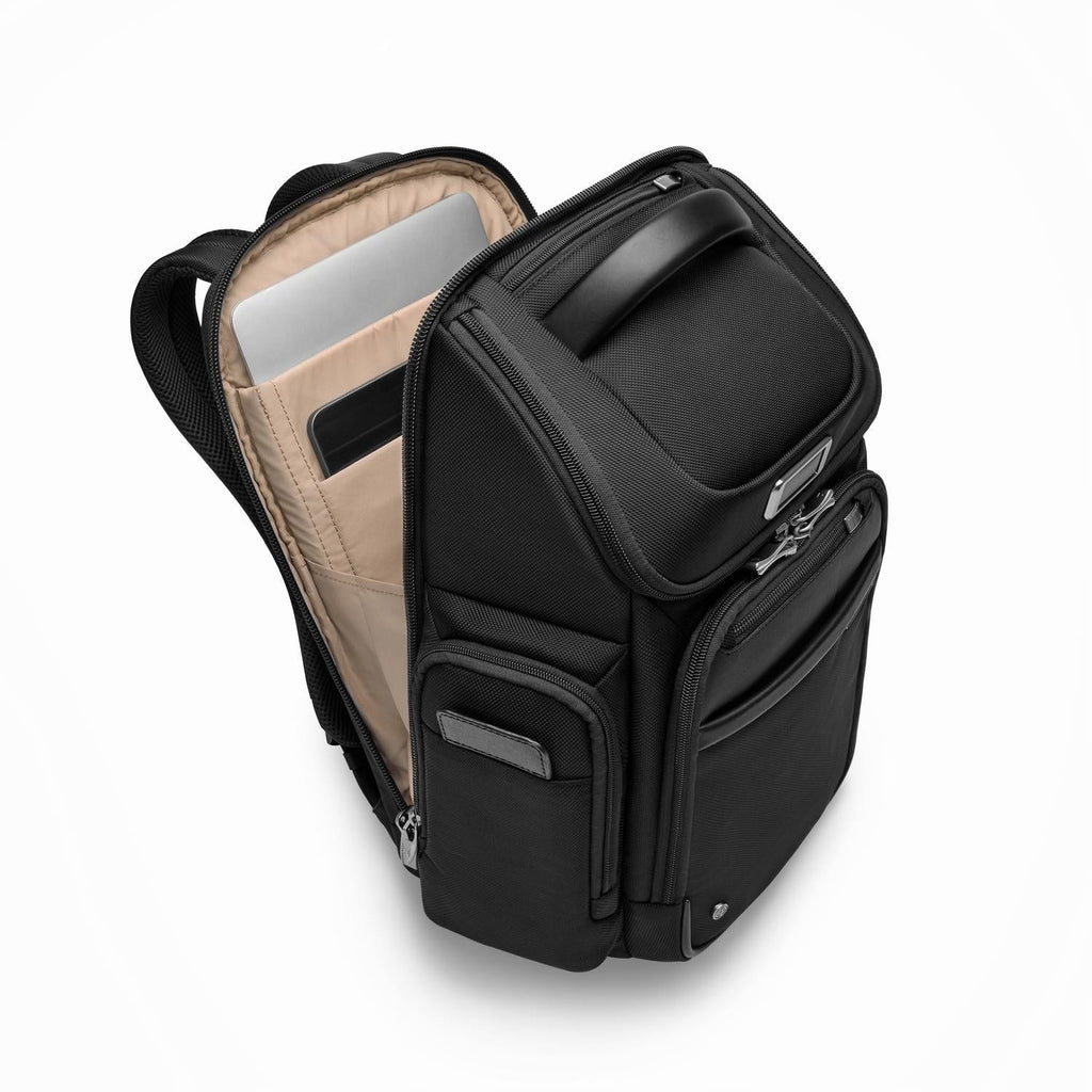 Briggs & Riley @Work Redux Medium Widemouth Backpack - Black