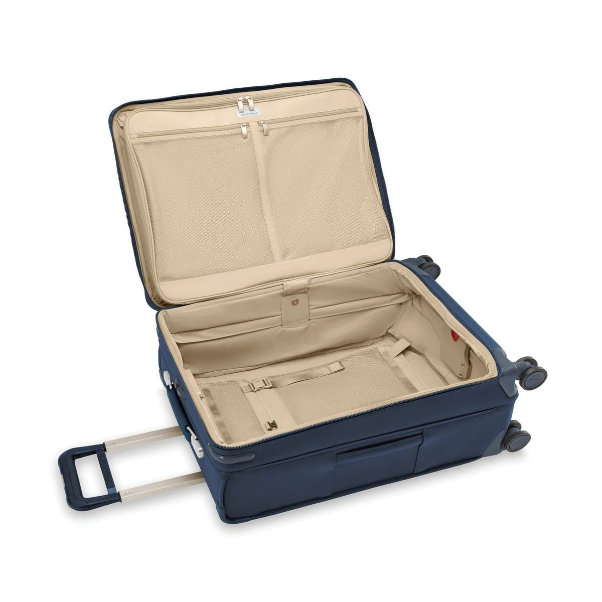 Briggs & Riley Baseline Compact Checked Expandable Spinner  - Navy