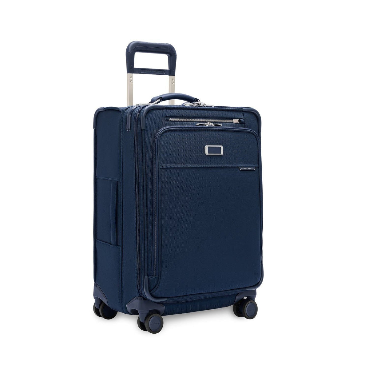 Briggs & Riley Baseline Compact Checked Expandable Spinner  - Navy
