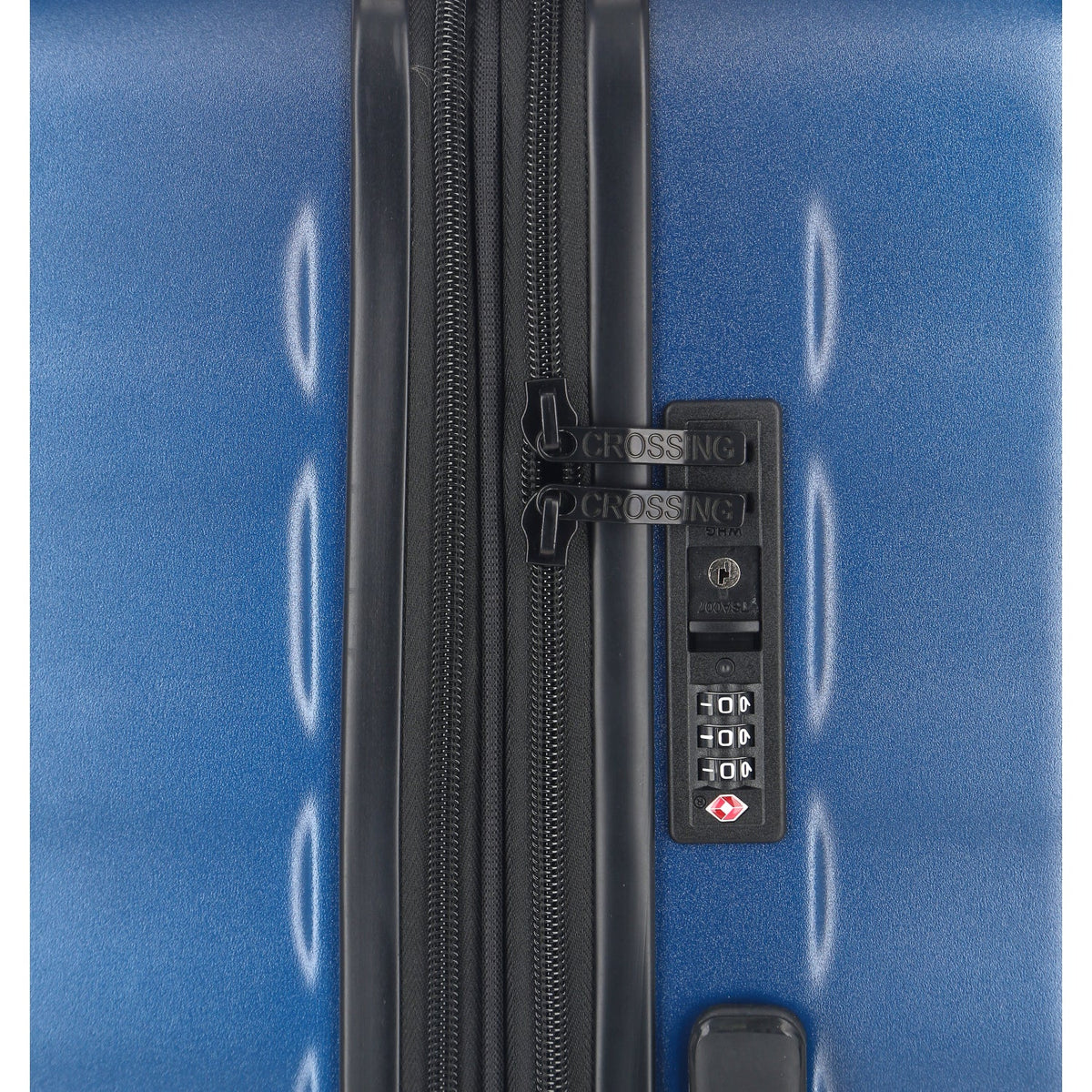 Crossing Tripp Polycarbonate Expandable 28" Large Luggage Spinner - Dark Blue