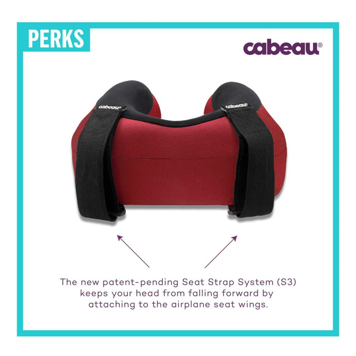 Cabeau Evolution S3 Travel Neck Pillow - Steel