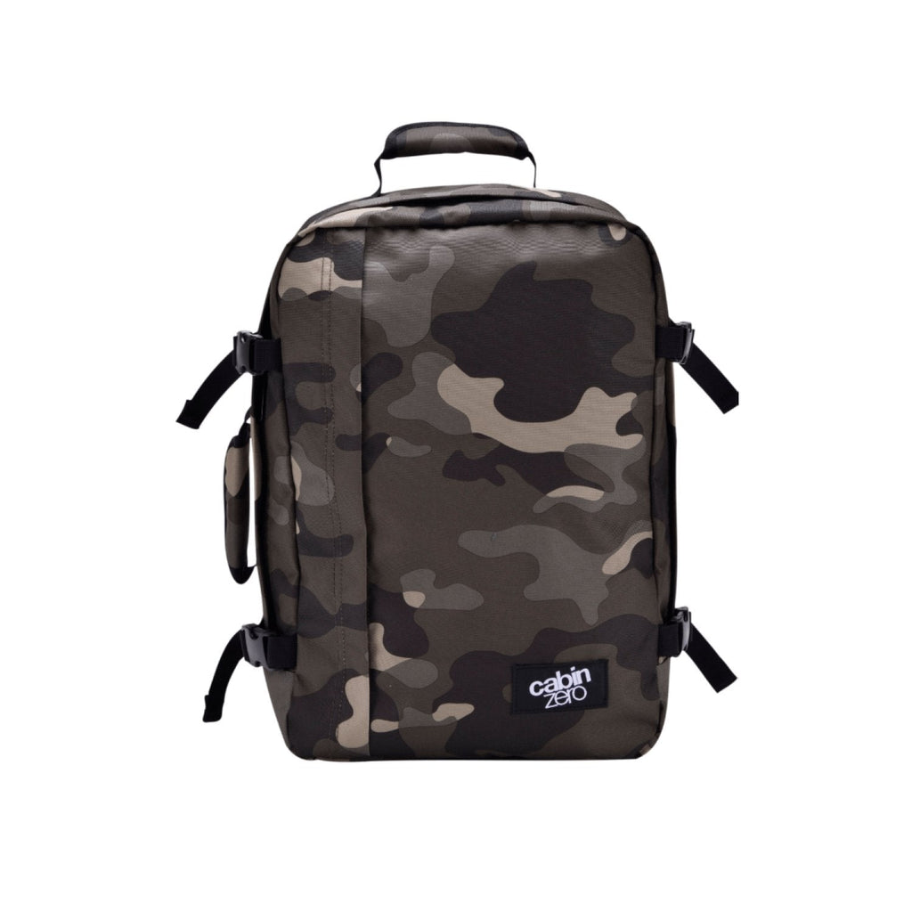 Cabinzero Classic Ultra Light Cabin Bag With Luggage Trackers 36L (Urban Camo)