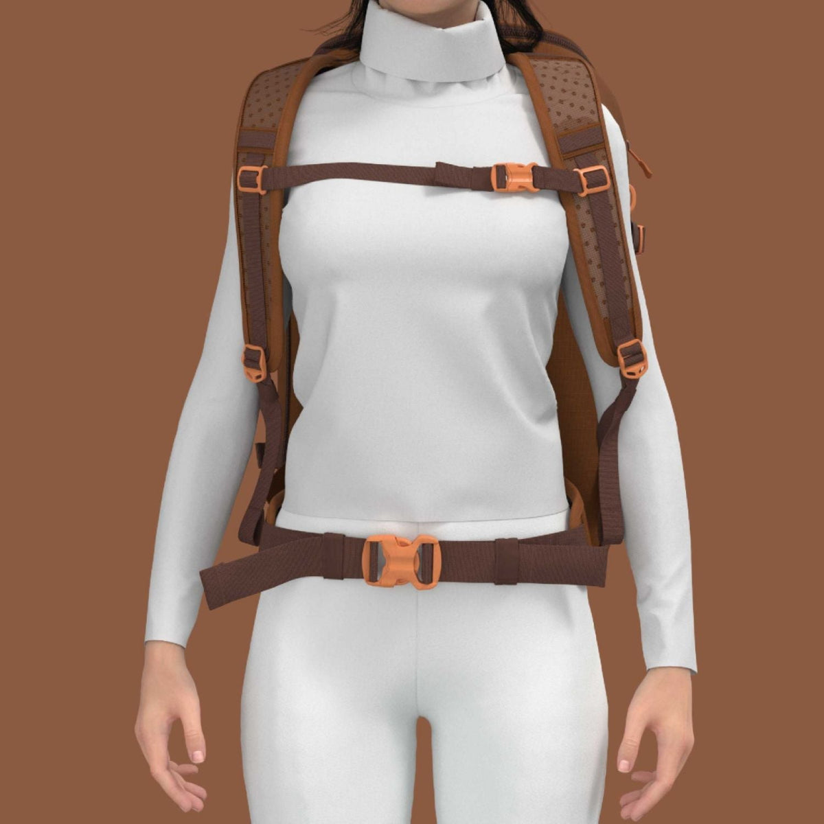 Cabinzero Adventure Pro Cabin Backpack 42L (Saigon Coffee)