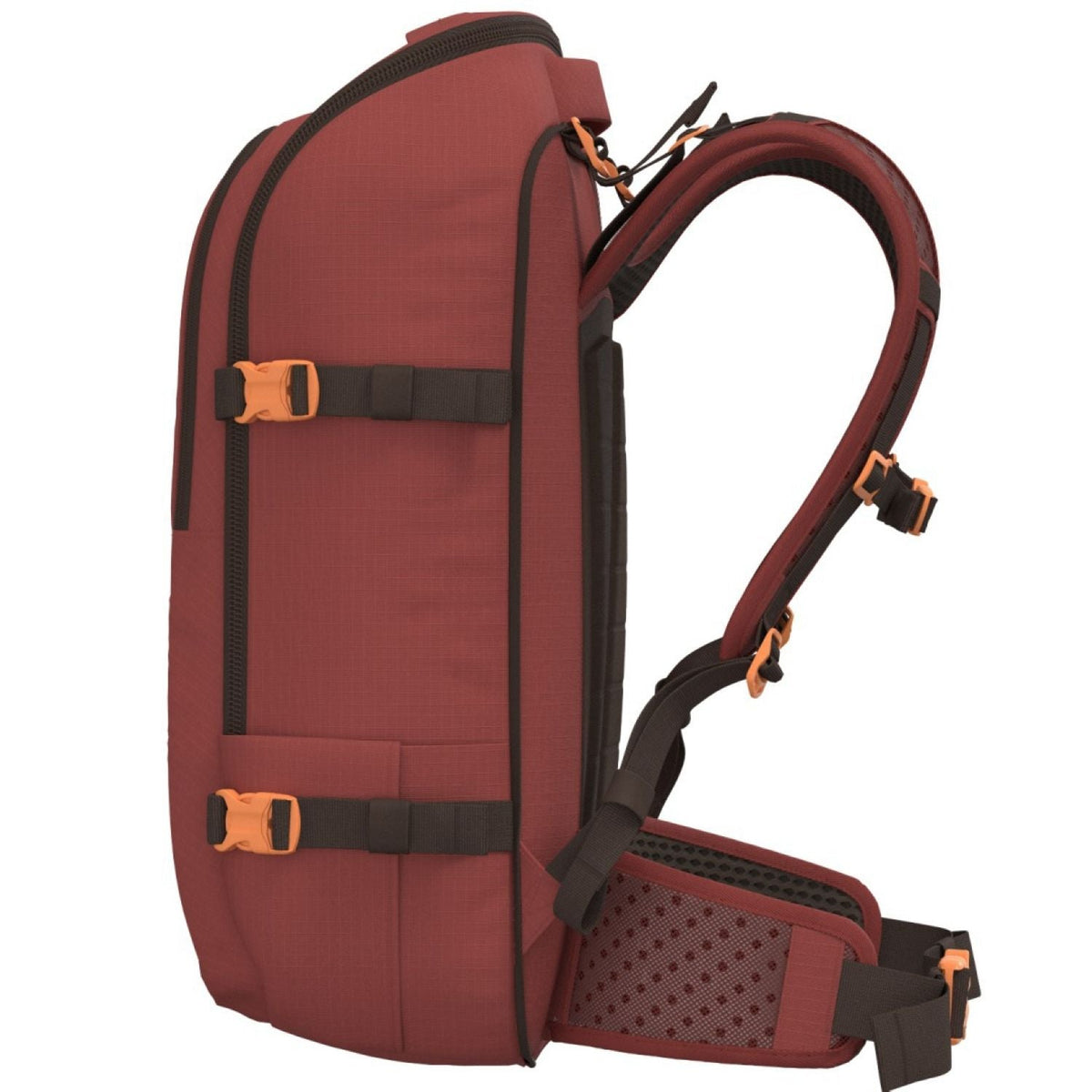 Cabinzero Adventure Pro Cabin Backpack 42L (Sangria Red)