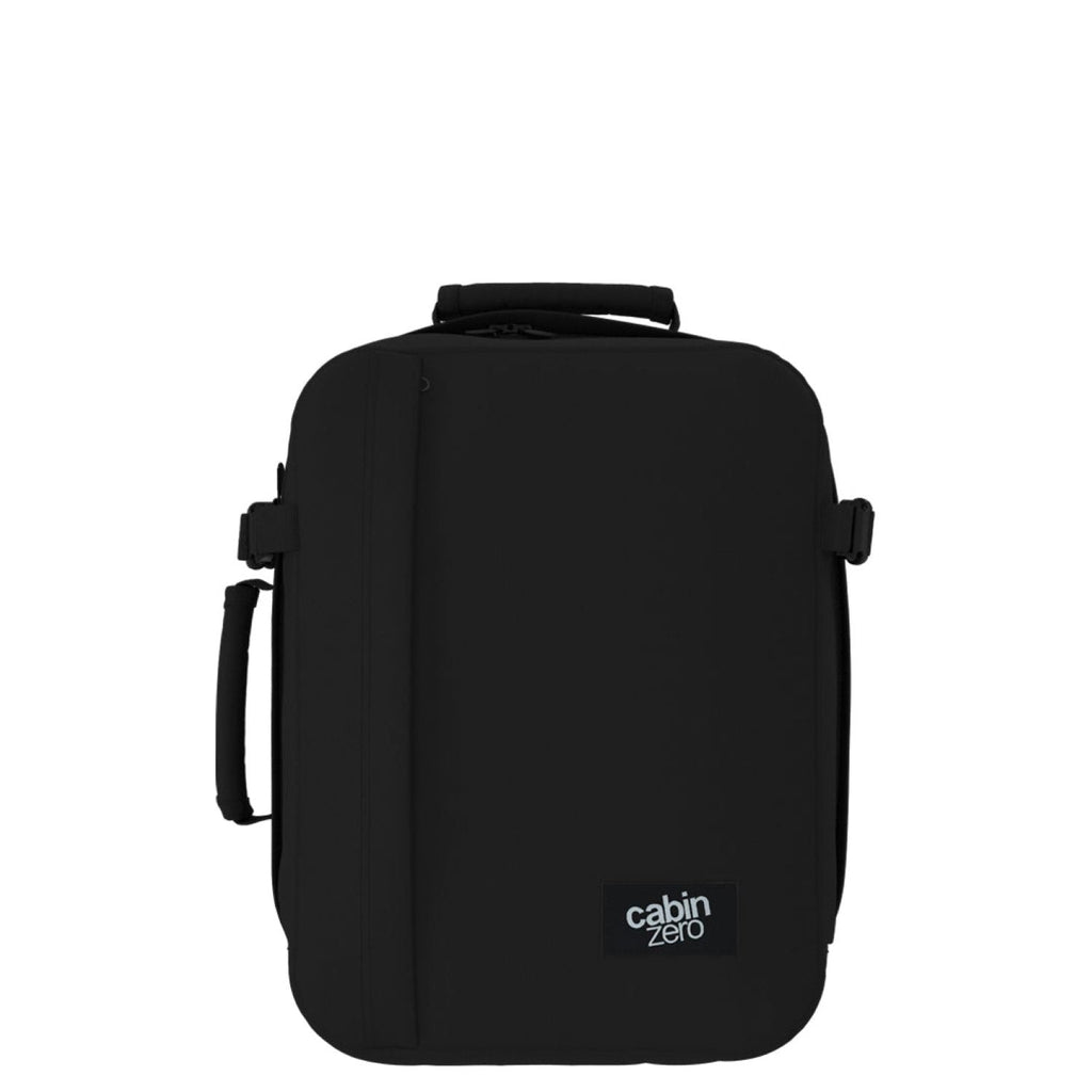 Cabinzero Classic Tech Backpack - Laptop 28L (Absolute Black)