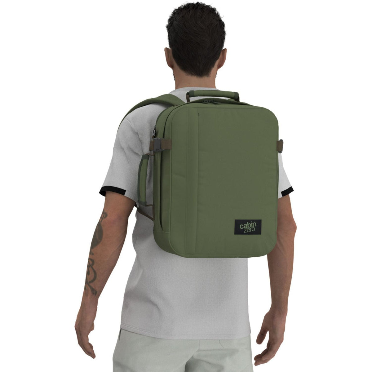 Cabinzero Classic Tech Backpack - Laptop 28L (Georgian Khaki)