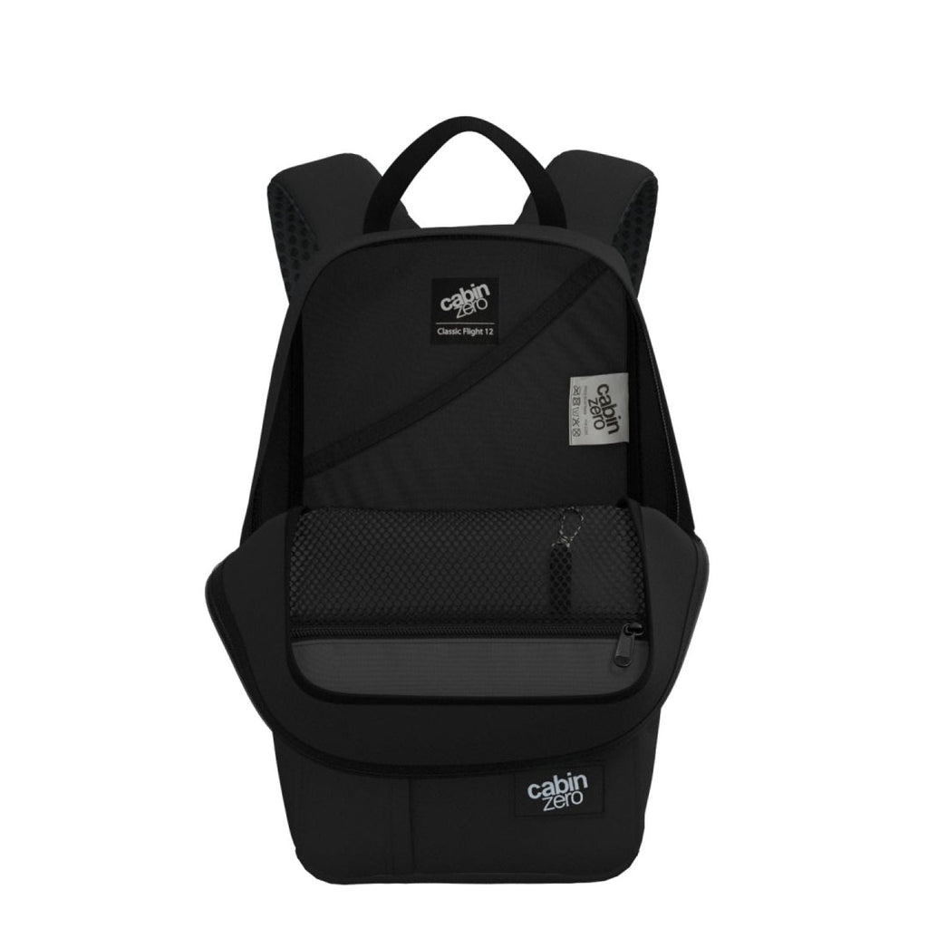 Cabinzero Classic Flight Backpack 12L (Absolute Black)