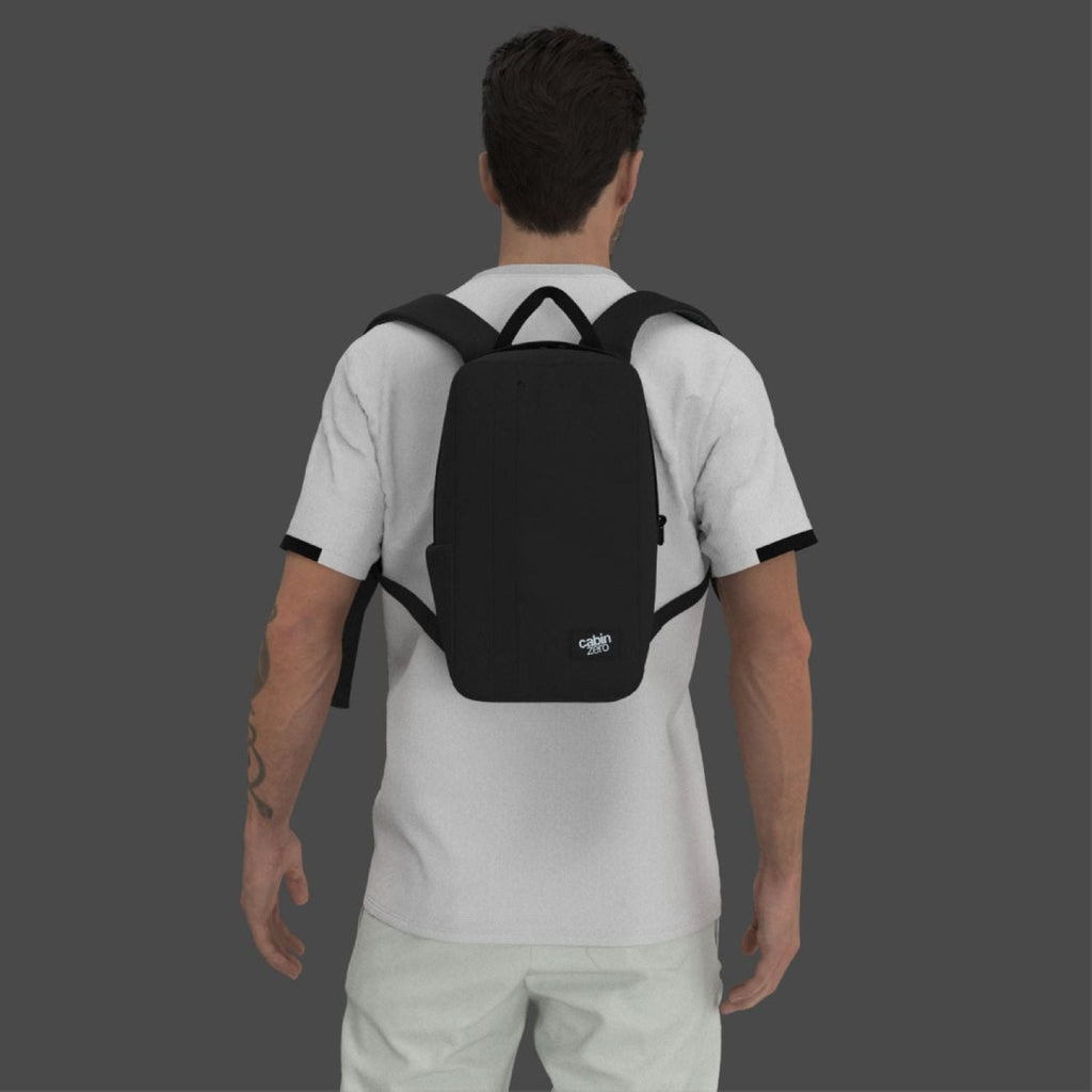 Cabinzero Classic Flight Backpack 12L (Absolute Black)