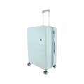 Crossing Miles Polycarbonate Expandable 24" Medium Luggage Spinner - Sage Green