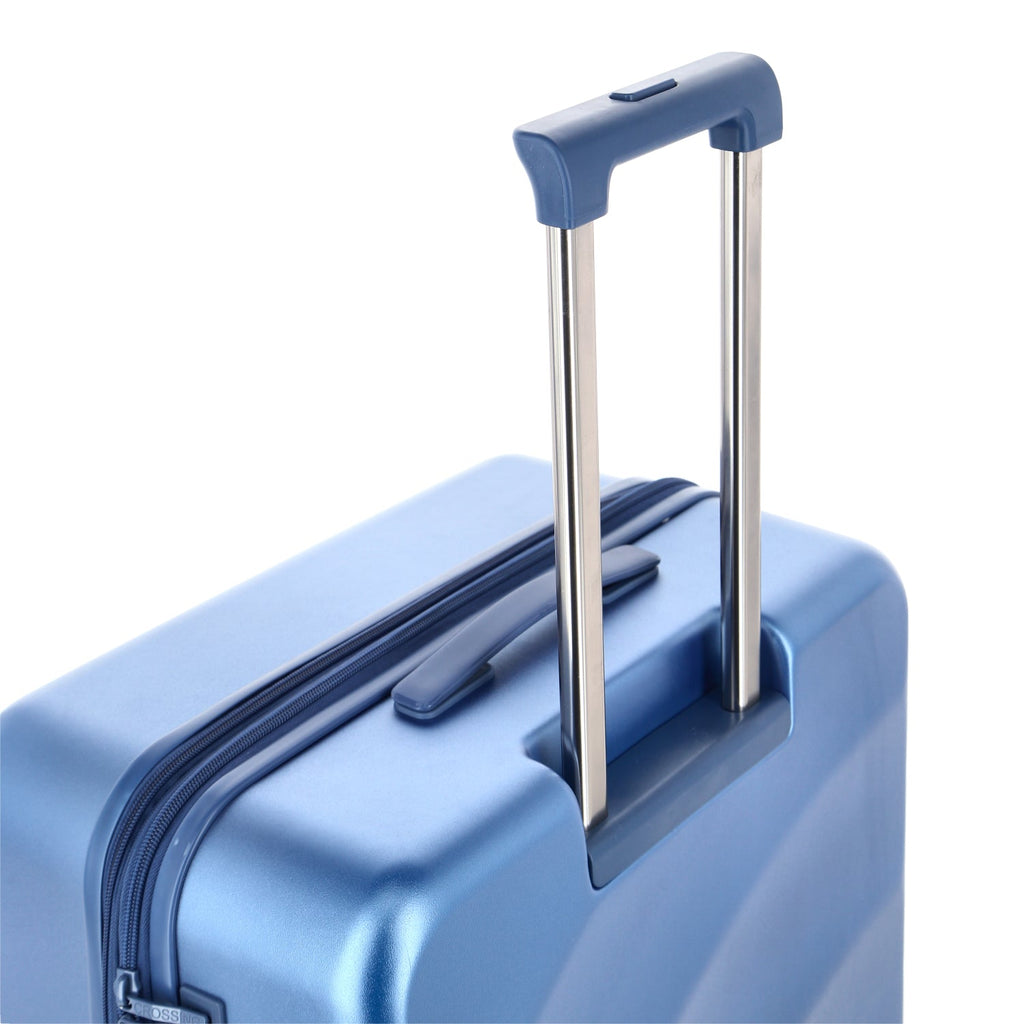 Crossing Miles Polycarbonate Expandable 24" Medium Luggage Spinner - Sage Green
