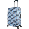 Crossing Luggage Cover Medium - Geometric Square Pattern (23"-25")