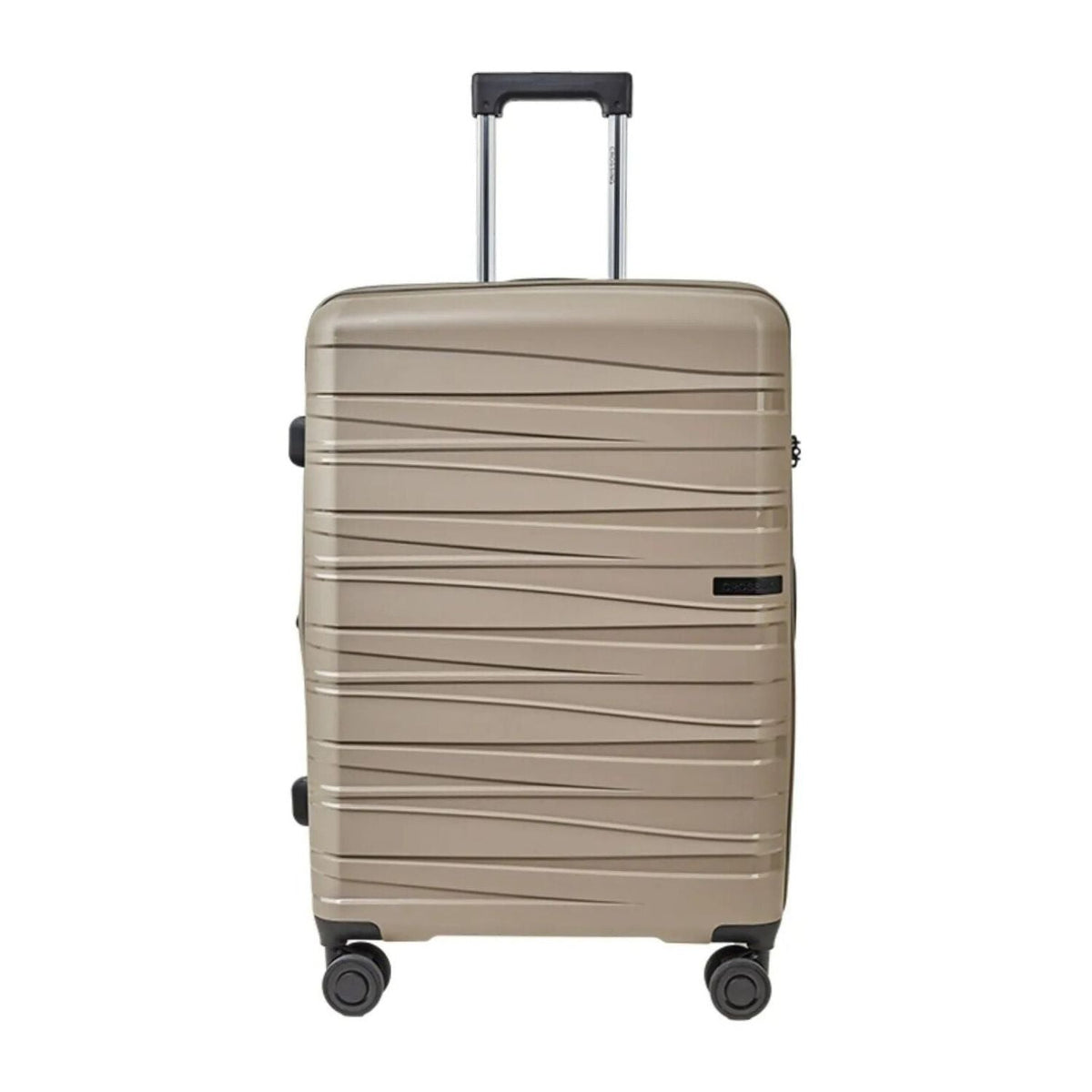 Crossing Supra Polypropylene Expandable 24" Medium Luggage Spinner - Taupe