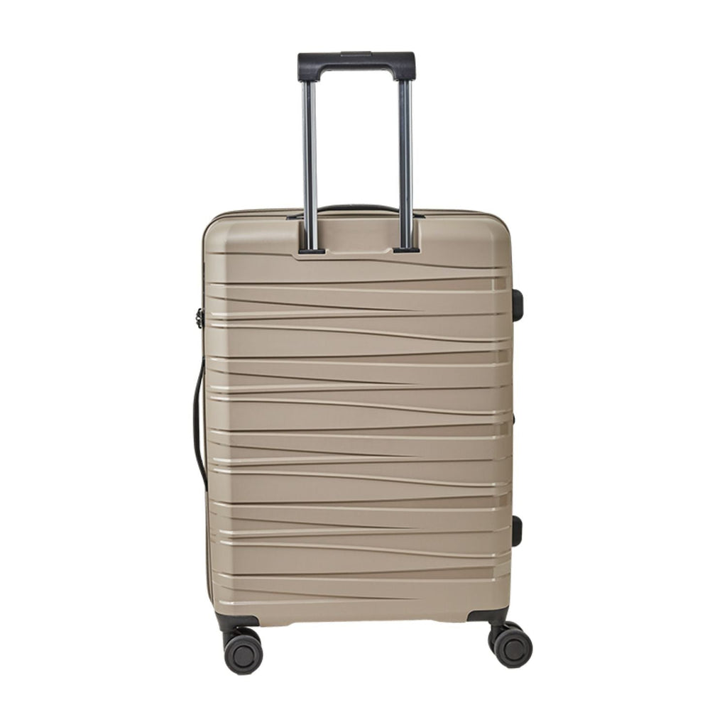 Crossing Supra Polypropylene Expandable 24" Medium Luggage Spinner - Taupe