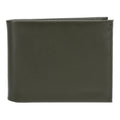 Crossing Sydney Slim Leather Wallet With Coin Pocket [5 Card Slots] Rfid - Khaki