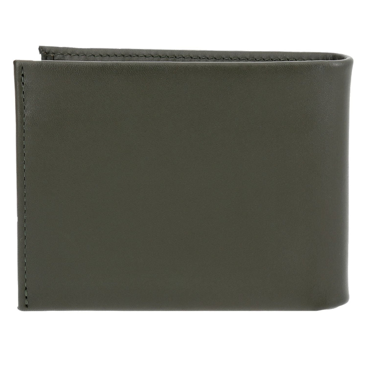 Crossing Sydney Slim Leather Wallet With Coin Pocket [5 Card Slots] Rfid - Khaki