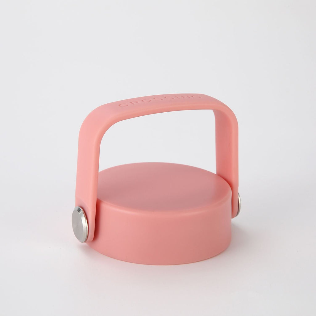 Crossing Urban Ceramic S/S Insulated Flat Cap Bottle With Handle 600ml - Pistachio Dusty Rose (Mix)