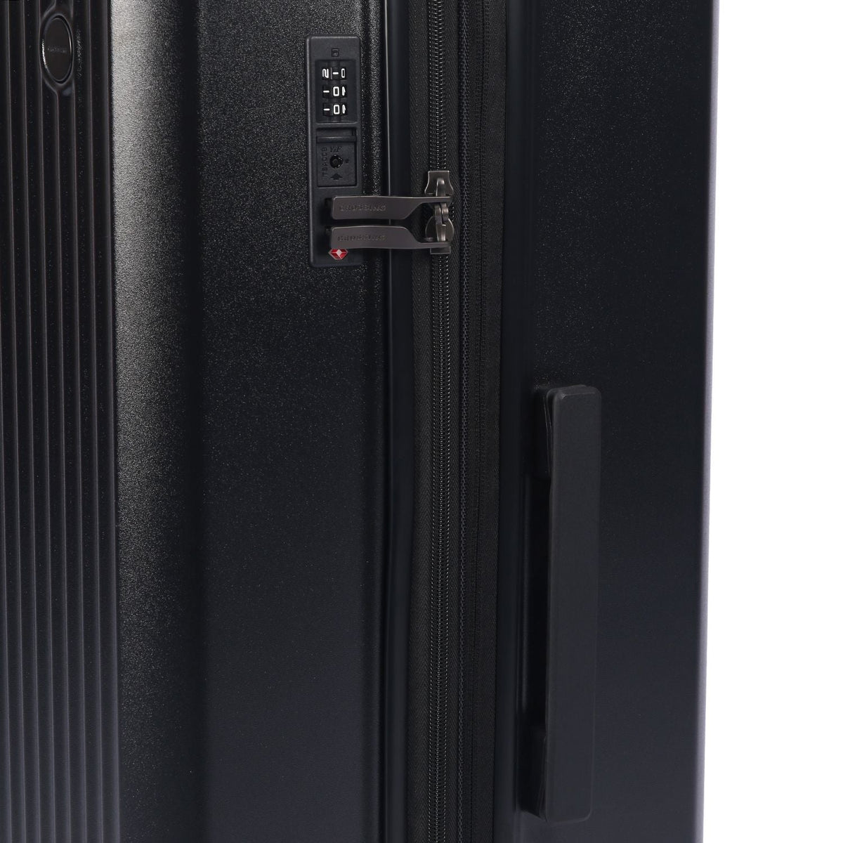Crossing Vive Polycarbonate Expandable Large Luggage T30 - Black
