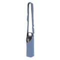 Crossing Waterproof Checked Nylon Dual Carry Water Bottle Bag - Smoke Blue