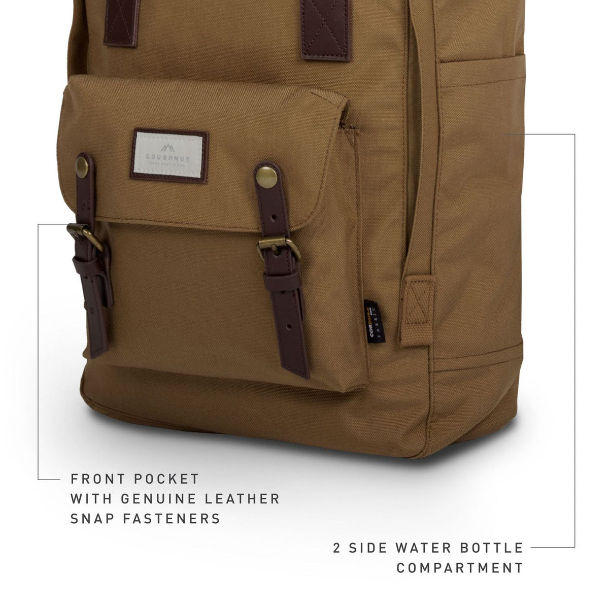 Doughnut Macaroon - Large Cordura Camel