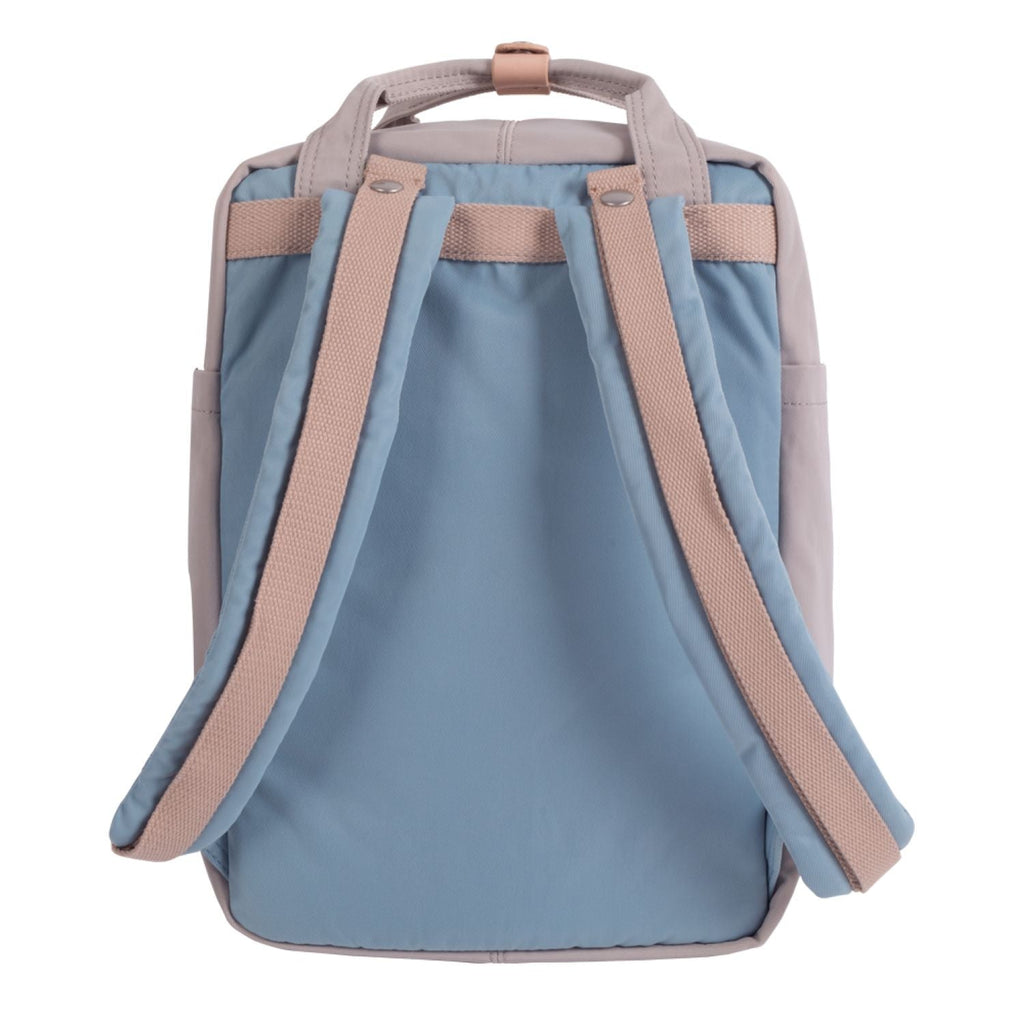 Doughnut Macaroon - Light Blue X Ivory